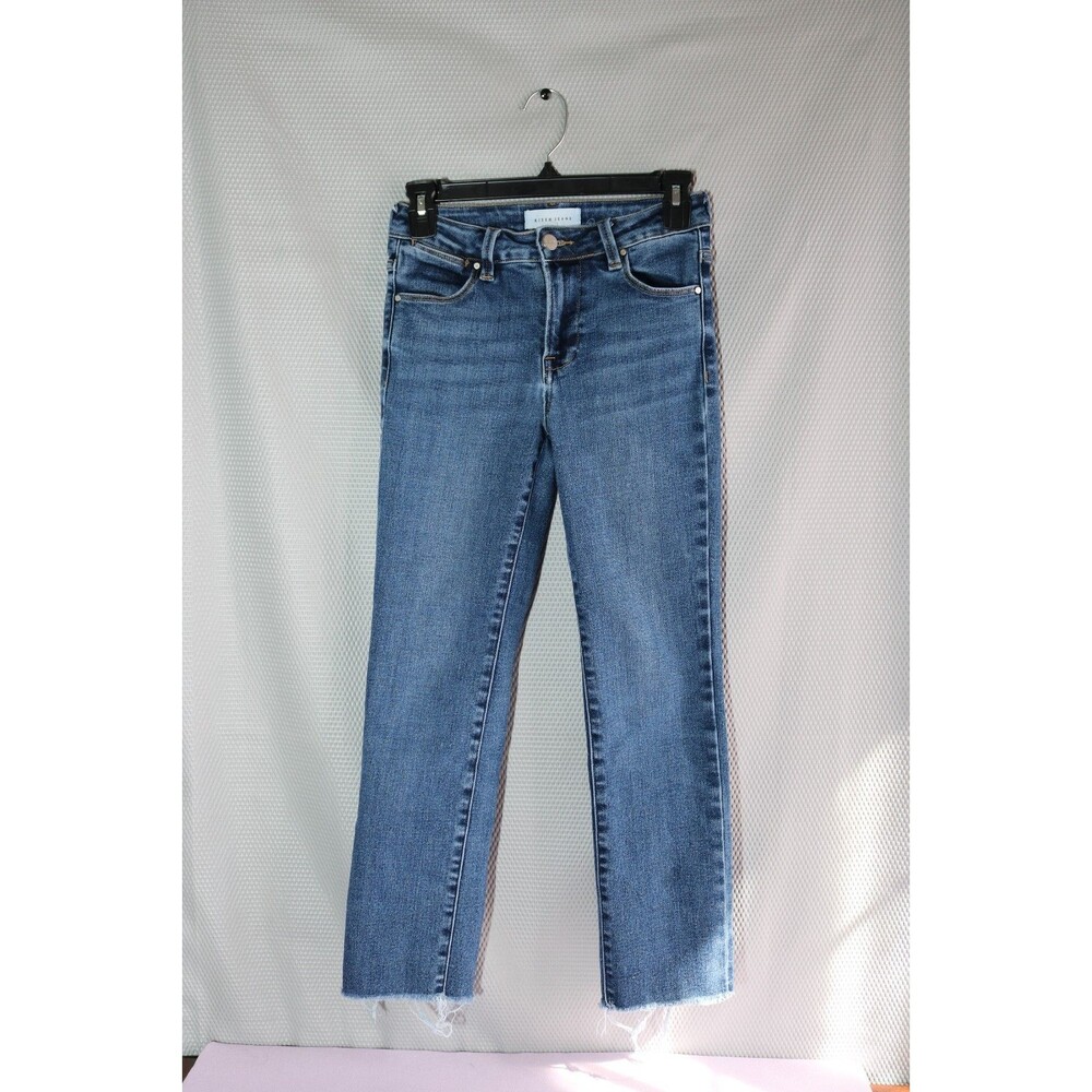 Risen Jeans 1/25  Straight leg Stretch Raw Hem